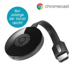 Google Chromecast 2 kostenlos Beim Kauf ausgewählter Aktionsprodukte sichern [ Idealo 39,-€ ] @ Redcoon