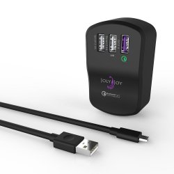 Joly Joy Quick Charge 2.0 40W 3 Ports USB Schnellladegerät mit Gutscheincode für 16,99 € statt 25,99 € @Amazon