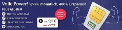 o2 Netz: Base Allnet-Flat mit 2GB LTE Datenflat + EU Roaming Flat für nur 9,99€ mtl. @Handyflash
