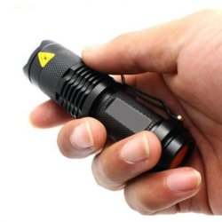 Starke Mini CREE LED Taschenlampe Handlampe (500 Lumen, Zoombar, 3 Modus)  für 7,70 € [ Geizhals 11,99 € ] @ Amazon