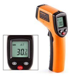 Amazon: Laser Infrarot Thermometer Kingtop -50°C~550°C mit Gutschein für nur 5,99 Euro statt 18,99 Euro