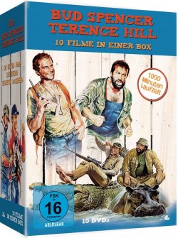 Bud Spencer & Terence Hill DVD Box (10 DVDs) für 26,97 € (42,98 € Idealo) @Amazon
