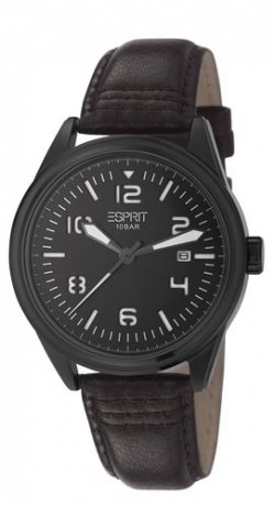 Esprit Herren-Armbanduhr XL Chester Analog Quarz Leder ES106311002 für 34€ inkl. Versand [idealo 44,90€] @Amazon