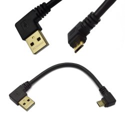 Micro USB 2.0 Kabel 90° High Speed Ladenkabel für 3,99€ inkl.VSD @Amazon