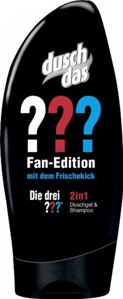 [Plus-Produkt] Duschdas Duschgel & Shampoo 2 in 1 Die Drei Fragezeichen, 6er Pack (6x 250 ml) für 4,91 € [ Idealo 12,64 € ] @ Amazon