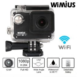 WIMIUS  Wifi Sport Action Kamera  Full HD 1080P 30M Wasserdicht ab 58,88€ @Amazon