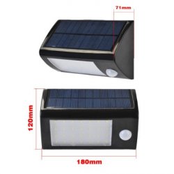 2 x HAMSWAN Solarbetriebene LED Leuchte Bewegungssensor für 26,98€ oder 1 x für 13,99€ dank Gutscheine @Amazon