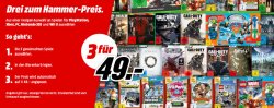 3 Spiele für PC, Wii U, 3DS, PS4/PS3 und XboxOne/360 für 49 € @Media Markt