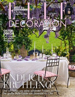 35€ sparen: 6 Ausgaben der Zeitschrift Elle Decoration für nur 1€ @elle-abo.de
