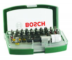 Amazon: Bosch DIY 32tlg. Schrauberbit-Set mit Farbcodierung und Universalhalter für nur 7,99 Euro statt 9,98 Euro bei Idealo