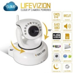 Aquila Vizion Life Vizion Indoor-Kamera IP, kabellos, Wi-Fi, Weiß für 33,07€ [idealo 66,50€] @Amazon