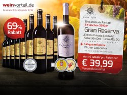 Casa Safra – Weinpaket für 39,99€ statt 128,86€ @Weinvorteil