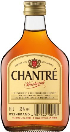 Chantré Weinbrand (24 x 0.1 l)  für 8,15 € oder 8,28 € [ Idealo 53,89 € ] @ Amazon