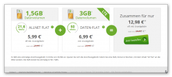 D1 Allnet-Flat + 1,5 GB Datenflat+ zusätzlich 3GB Datenflat für 12,98 € mtl. @ Modeo