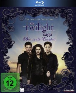 Die Twilight Saga – Bis(s) in alle Ewigkeit (The Complete Collection) Blu-ray für 12 € (21,48 € Idealo) @Saturn