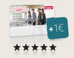 OTTOcard Spar-Guthaben erhöhen- Für jede Artikelbewertung 1,-€ geschenkt bekommen