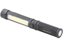 Pearl: 2in1-LED-Taschenlampe mit COB-LED-Arbeitsleuchte kostenlos nur Versandkosten statt 8,85€