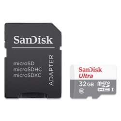 SanDisk microSDHC Speicherkarte mit 32GB, Class 10 für 10,66 € inkl. Versand [Idealo 15,99€] @Mediamarkt