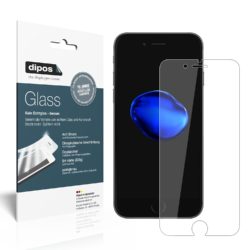 2 gratis Panzerglasfolie iPhone 7 Schutzfolie Kunststoffglas 9H @amazon