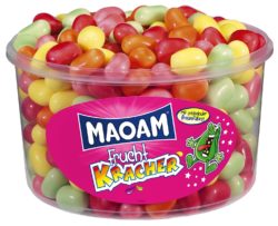 Amazon: Maoam Frucht Kracher 3er Pack (3 x 1,2 kg Dose) für nur 12,60 Euro statt 19,76 Euro bei Idealo