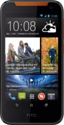 Favorio: HTC Desire 310 mandarin orange Smartphone für nur 44,90 Euro statt 85,26 Euro bei Idealo
