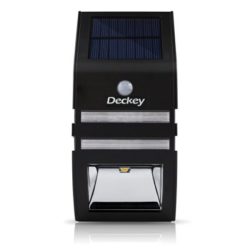 LED Edelstahl Solarleuchte mit Bewegungsmelder für 9,99 € statt 13,49 € dank Gutscheincode @Amazon