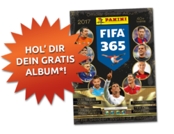 Panini Sammelalbum FIFA 365 2017 GRATIS (versandkostenfrei) @Paninishop