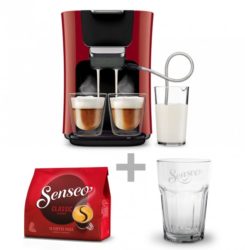 Philips HD7855 Senseo Latte Duo Kaffeepadmaschine + 16 Kaffeepads + Senseo-Glas für 149 @comtech.de [idealo: 160€]