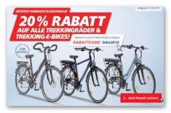real.de: 20% auf alle Spielwaren & 20% auf alle alle Trekking- und E-Bikes