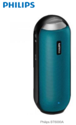Redcoon: Bluetooth-Lautsprecher Philips BT6000A in blau für 65,98€ (PVG: 88€)