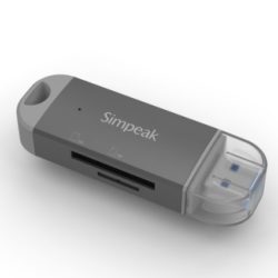 Simpeak Multi-in-1 USB 3.0 Kartenlesegerät für 3,28 € statt 8,28 € dank 5,-€ Rabatt @ Amazon