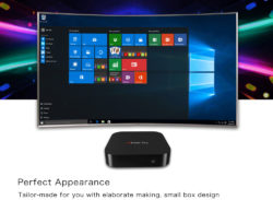 Wintel Pro CX-W8 TV Box mit Intel Z8300 Quad-core 1,44  bis zu 1,84 GHz,Wlan,2GB,32GB,Windows 10 für 62,35€ @Gearbest