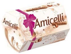Amazon: Amicelli 4 Packungen mit je 18 Riegel (4 x 225 g) für 7,96 € [Idealo 14,96 €]