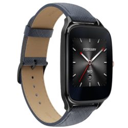 Amazon: Asus Zenwatch 2 titangrau/blau (Android und iOS Smartwatch) für nur 142,99 Euro statt 169 Euro bei Idealo