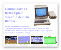 Commodore 64 – Retro-Spiele kostenlos direkt in deinem Browser spilene @C64X