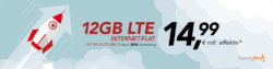 D2: Vodafone 12 GB LTE Internetflat (bis zu 375 Mbits) für 29,99€ efffektiv für 14,99€ dank 300€ Auszahlung @Handyflash