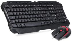 DONZO SI-8059 Gaming Tastatur (QWERTZ) + Gaming Maus mit Gutscheincode für 17,47 € statt 34,95 € @Amazon