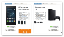Logitel: otelo Allnet-Flat XL mit 2,5GB für 29,99€ mtl.+ Sony Playstation 4 slim 1TB + z.B Huawei P9 Lite Dual-SIM