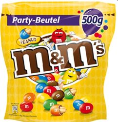 M&M’s Peanut, 4 Beutel (4 x 500 g) für 13,99€ [idealo 30,98€] @Amazon