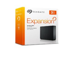 Seagate Expansion Desktop 3TB externe USB 3.0 Festplatte für 77 € (93 € Idealo) @Amazon und Media-Markt