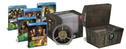 Amazon: Pirates of the Caribbean – Die Piraten-Quadrologie (Limitierte Collectors Edition Schatztruhe inkl. Soundtrack) Blu-ray für nur 22,79 Euro statt...