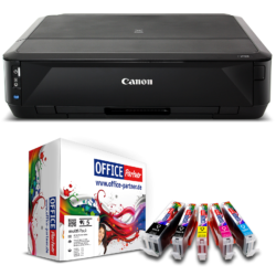 Canon PIXMA iP7250 Tintenstrahldrucker mit 5 kompatiblen Patronen mit Gutscheincode für 39 € (61,99 € Idealo) @Office-Partner
