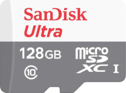 Mediamarkt: SANDISK Ultra Speicherkarte microSDXC 128 GB für nur 25 Euro statt 34,95 Euro bei Idealo