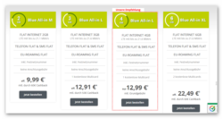 Modeo.de: Base Allnet-Flats inkl. LTE & EU – Romaing effektiv  ab  9,99 Euro mtl. bis zu 6GB Datenflat