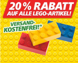 @real: 20% auf fast Alles von LEGO sowie versandkostenfrei ab MBW 29€