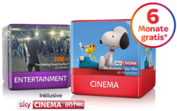 Sky: Entertainment Paket für 16,99 Euro + 6 Monate Sky Cinema gratis + nur 19 Euro Aktivierungsgebühr statt 59 Euro