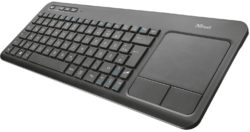Trust Kabellose Multimedia-Tastatur mit XL-Touchpad mit Gutscheincode für 9,99 € (24,99 € Idealo) @Notebooksbilliger