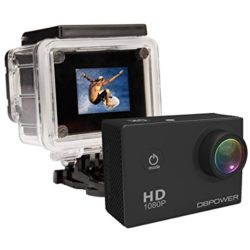 DBPOWER 1080P HD Action Kamera + Zubehör Kit für 27,99 Euro statt 39,99 Euro dank Gutschein-Code @Amazon