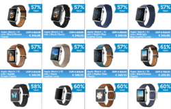Apple Watches Flash Sale (bis zu 60% Rabatt/34 Modelle) @iBOOD z.B. Apple Watch Sport 38 mm blau für 199,95 € + VSK (315,50 € Idealo)