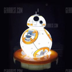BB-8 Star Wars LED Lampe mit Farbwechsler für 9,86€ inkl. Versand statt 17,99€ @Gearbest